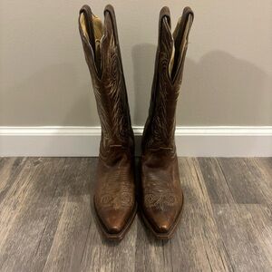 Brown Western Justin Cowboy Boots